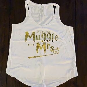 Harry Potter *BRIDAL* From Muggle to Mrs. Tank Top